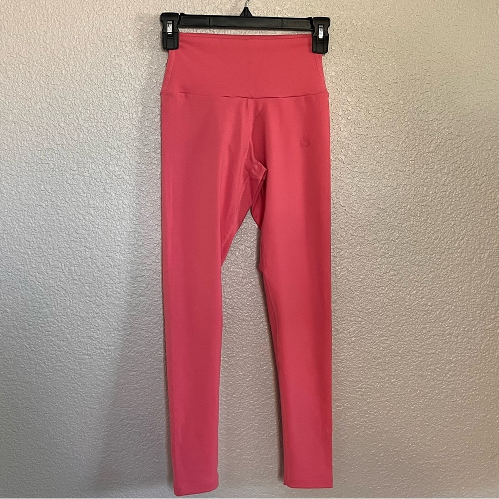 Ryderwear high waisted pink workout fitness leggings size XS